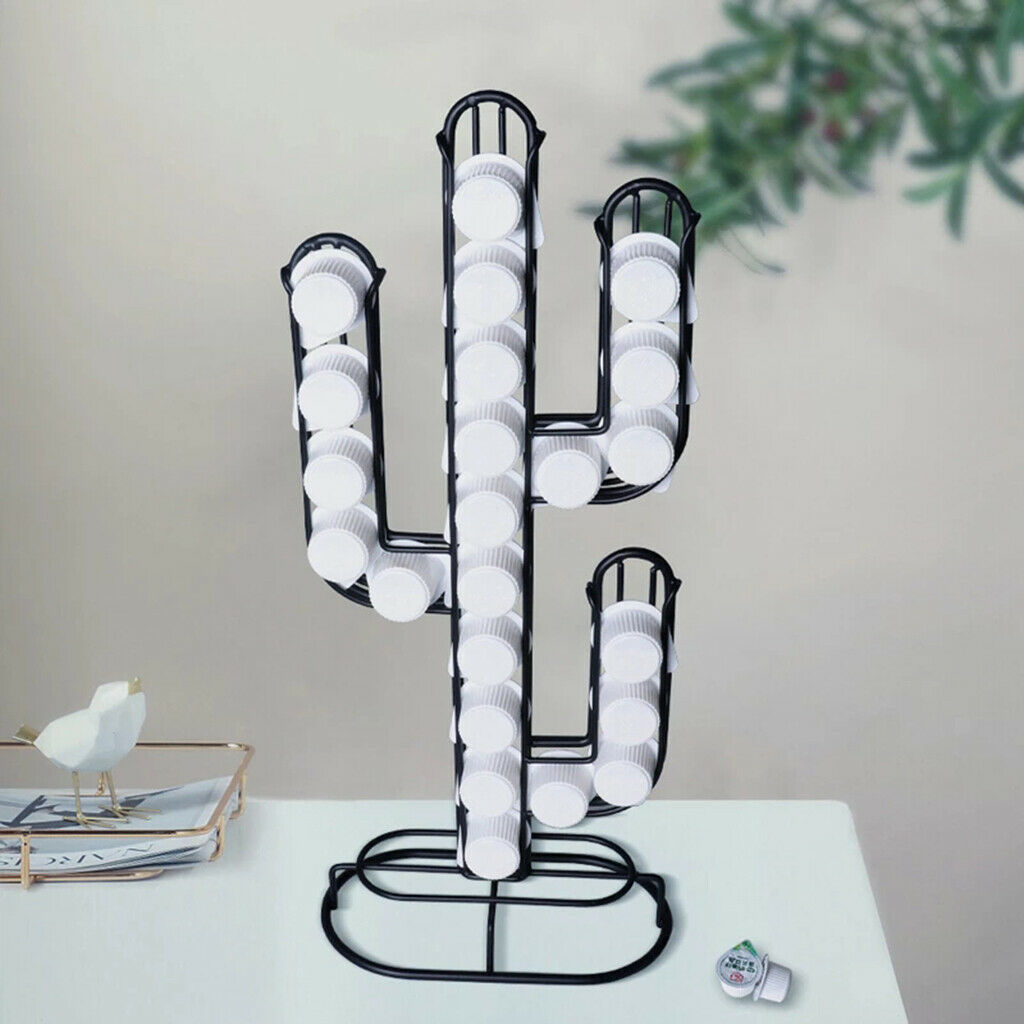 Creative Cactus 40 Coffee Pod Rack Tower Coffee Capsules Display Holder