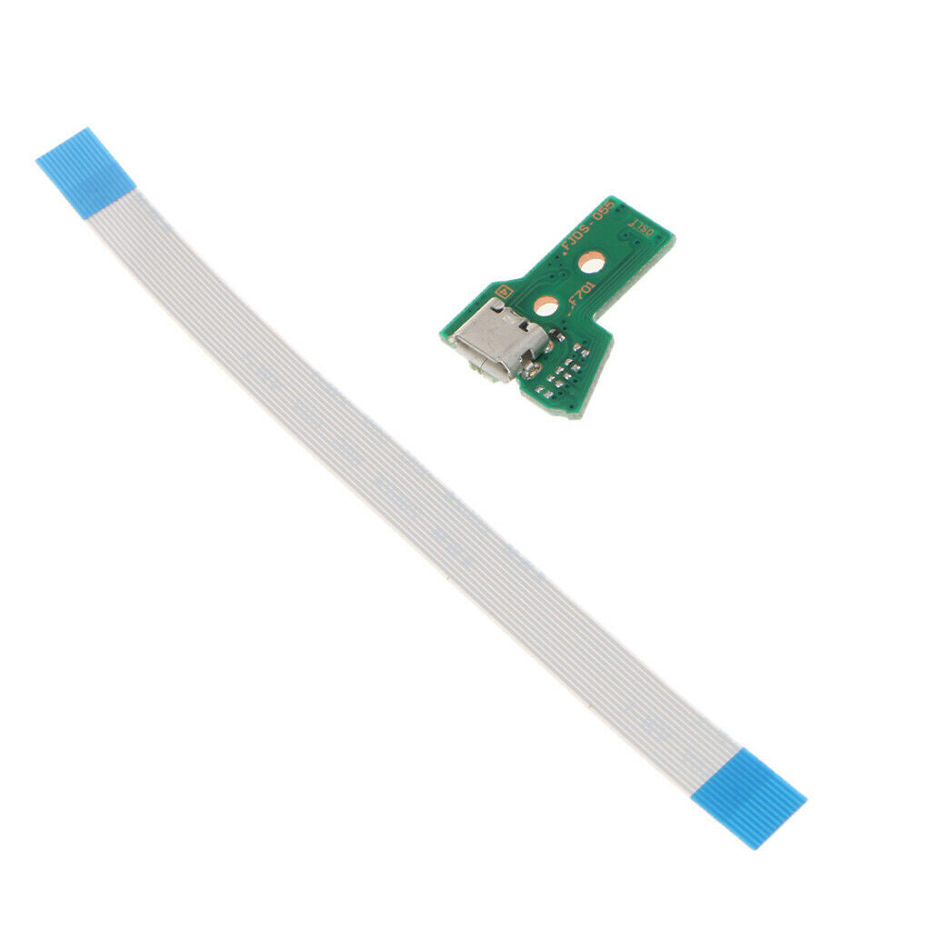 USB Charging Port Board JDS-055 with 12Pin Cable for PS4 Controller