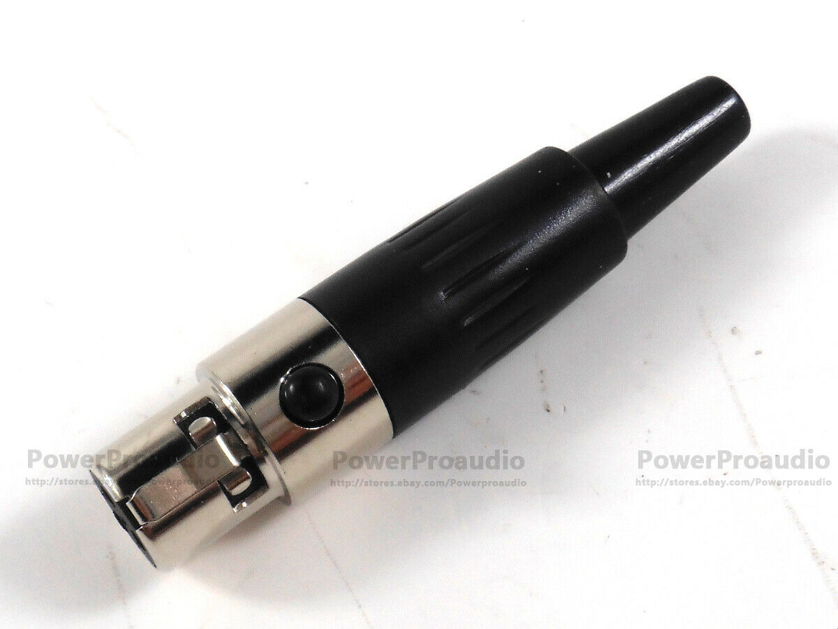 10 pcs  XLR 4 Pin Male Plug MIC Microphone Audio Cable Connector fit for Shure