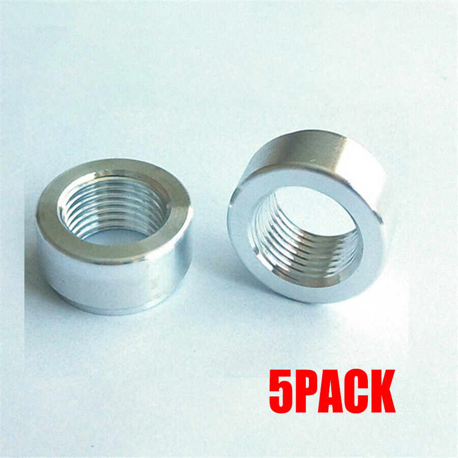 5Pcs 3/8" NPT Pipe Thread Aluminum Weld On Fitting Bung Adapter High Quality