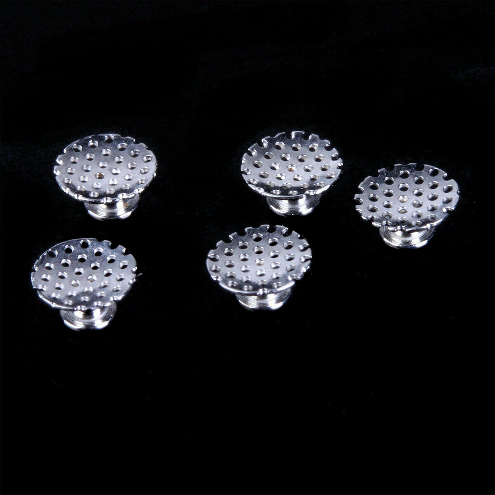 50 Pcs Denal Orthodontic TOMY Round Perforated Hollow Lingual Buttons with Holes