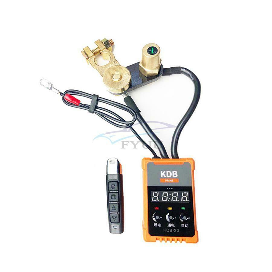 Automatic/ Manual/ Remote Control Car Wireless Battery Switch Disconnect System