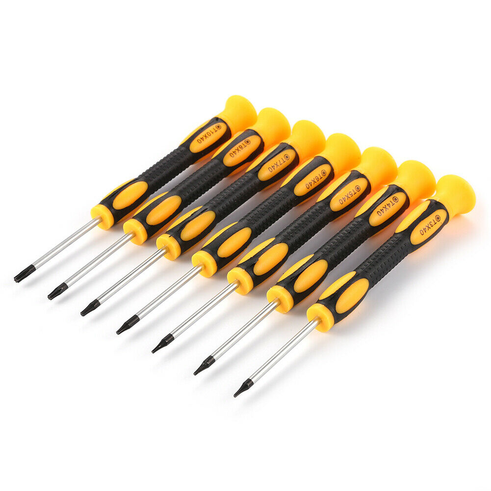 T3 T4 T5 T6 T7 T8H T10H 8 in 1 Screwdrivers Pry Bar Set for Switch Xbox360 @