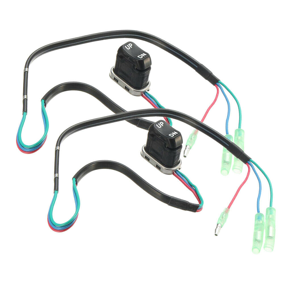 2Pcs Boat Trim & Tilt Switch A for Yamaha 703-82563-01 Outboard Motor Engine
