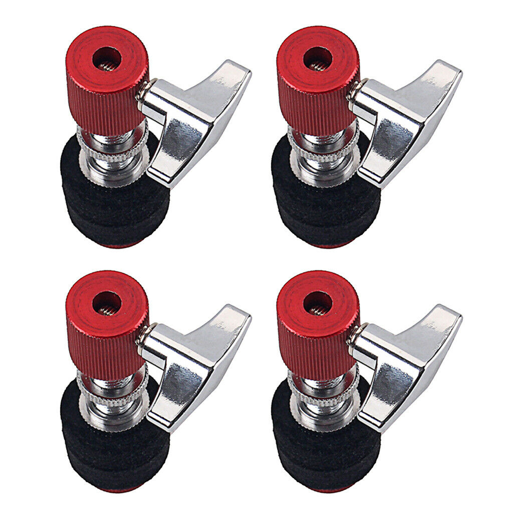 4x Hi-Hat Clutch For Hi Hat Cymbal Alloy Instrument Parts & Accs