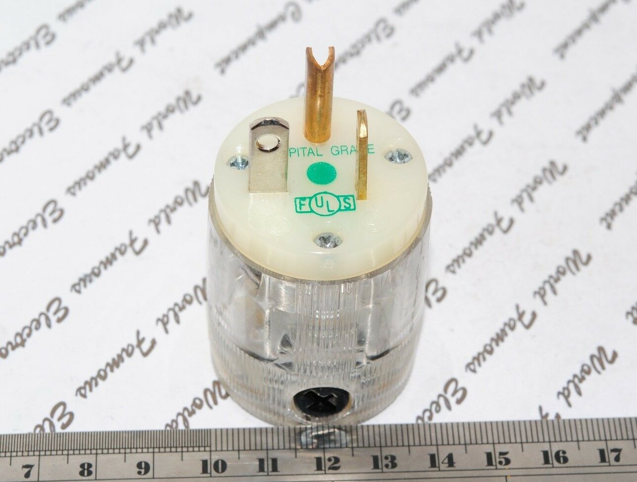 1pcs-HUBBELL WIRING HBL8315CT 20A 125V NEMA5-20P Hospital Grade Plug