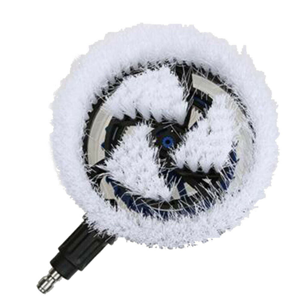 Car Wash Rotary Brush Kit 1/4'' Connect for Cleaning Glass/Wood Floor/Window