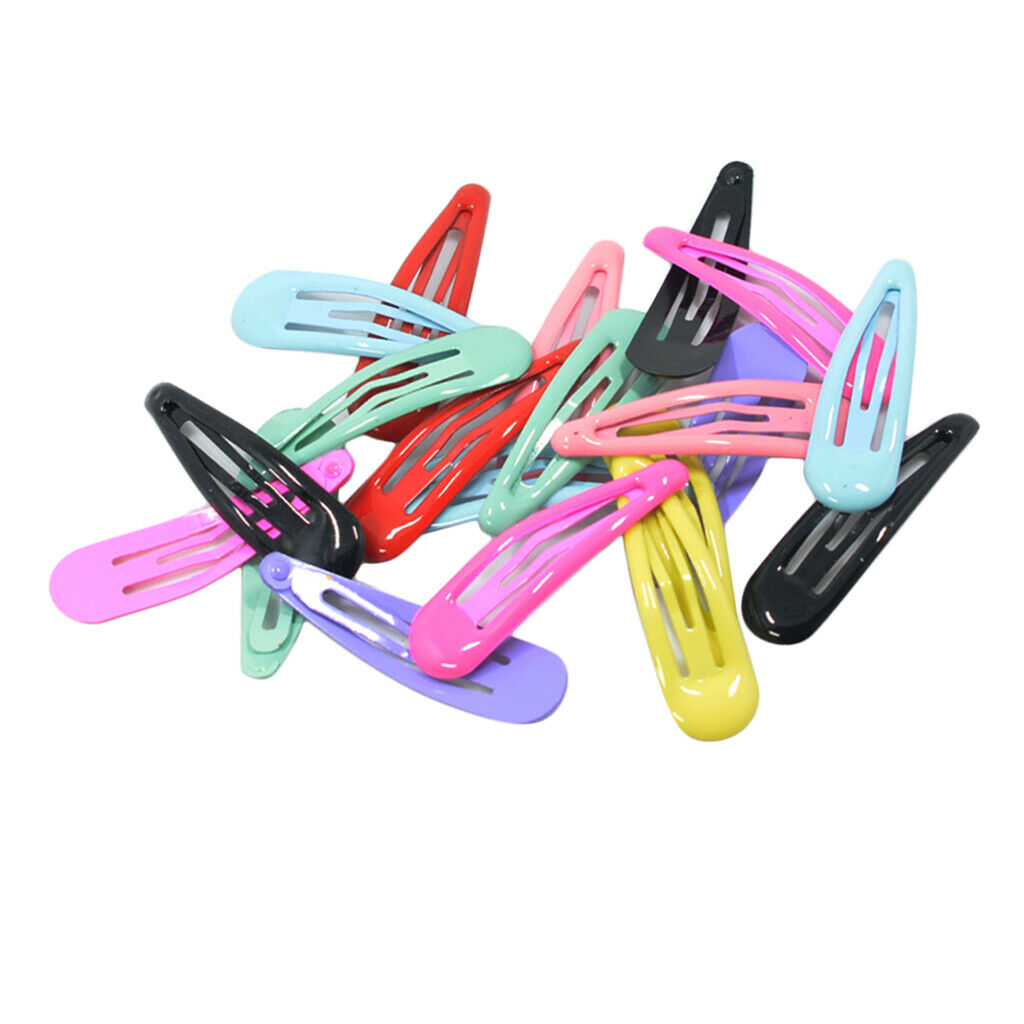20Pc Cute Snap Hair Clips No Slip Hair Accessories for Babies Toddlers Girls