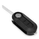 3 Buttons Flip Remote Key Case Shell Cover For FIAT 500 Panda Car Alarm Keyless