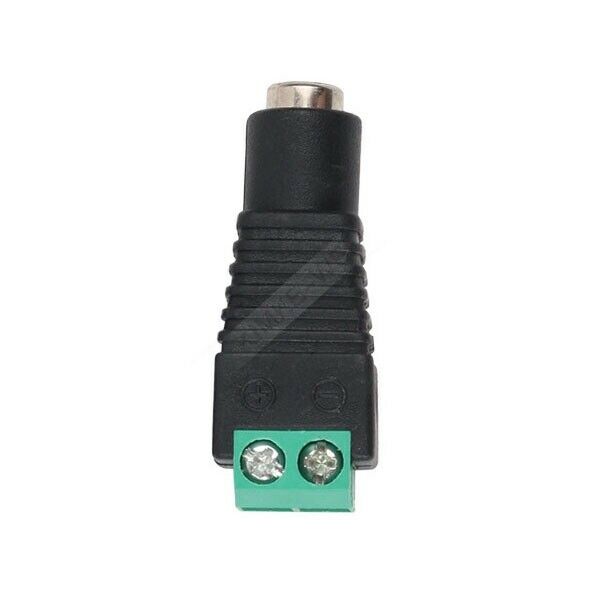 10x Female 5.5x2.1mm DC Power Jack Adapter Terminal Plug Connector No Solder New