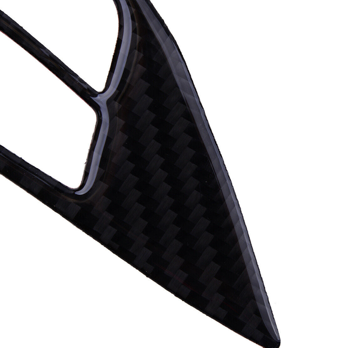 Steering Wheel Bezel Decorative Frame Trim Fits For Mitsubishi Lancer EVO 08-15