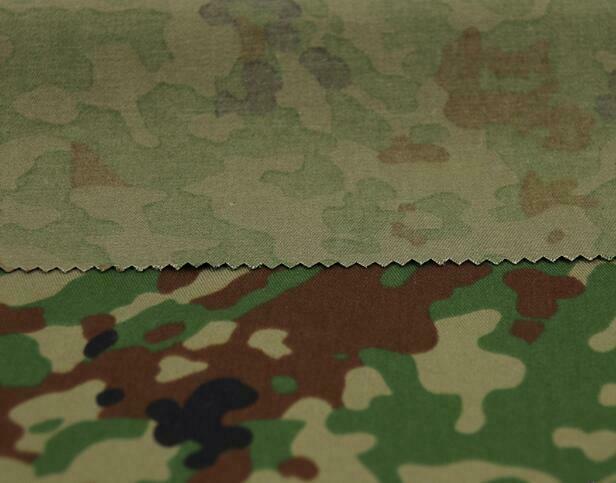 1.5M Width TC Jeitai Dots Camouflage Fabric Japanese Army Spot Camo Twill Cloth