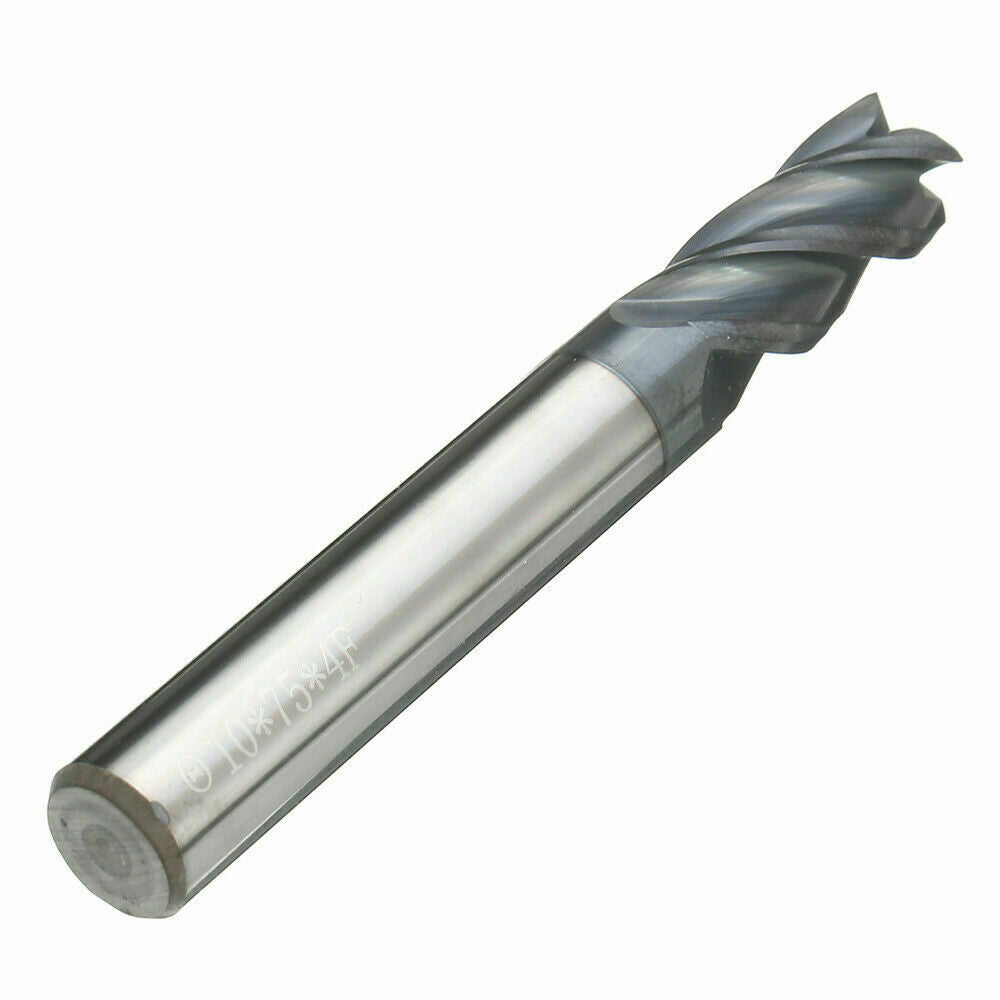 8pcs 2-12mm 4 Flutes Carbide End Mill Set Tungsten Steel Milling Cutter Tool