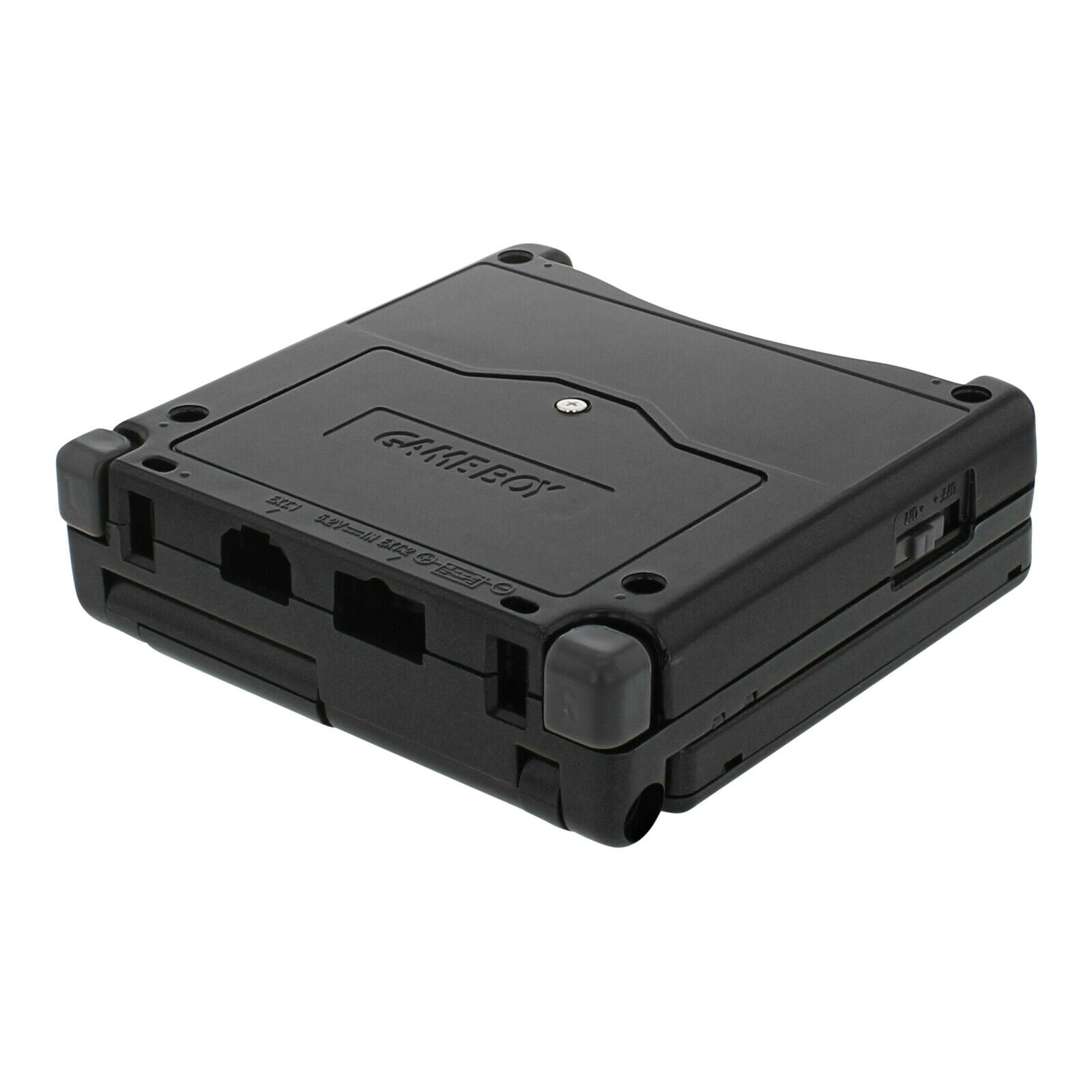 Housing shell for Game Boy Advance SP Nintendo case â€“ Onyx Black | ZedLabz