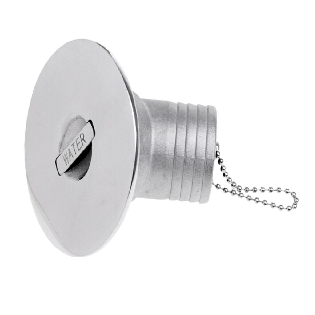 Hose Deck Fill Filler Keyless   for WATER 50mmBoat Filler stainless steel