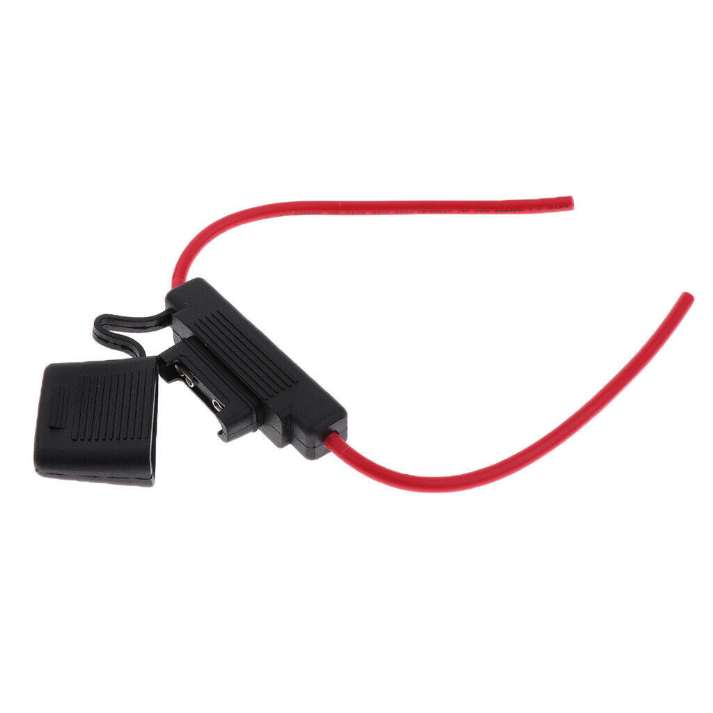 2 Pieces 10 AWG Scosche ATC Heavy Duty Fuse Holder 12 Volt Car Boat