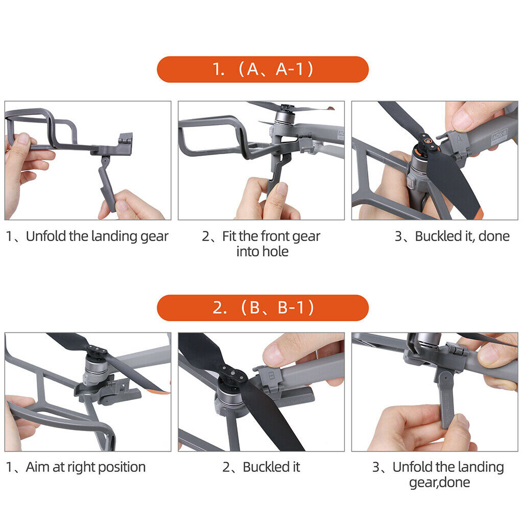 Premium Removable Propeller Protector Guard for DJI Mavic Air 2 Cover Drone