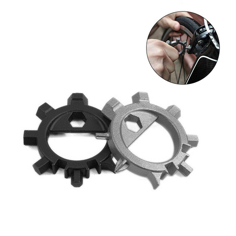 Stainless Steel Bicycle Repair Tools 12 in 1 Multifunctional Opener ScrewdriFCA