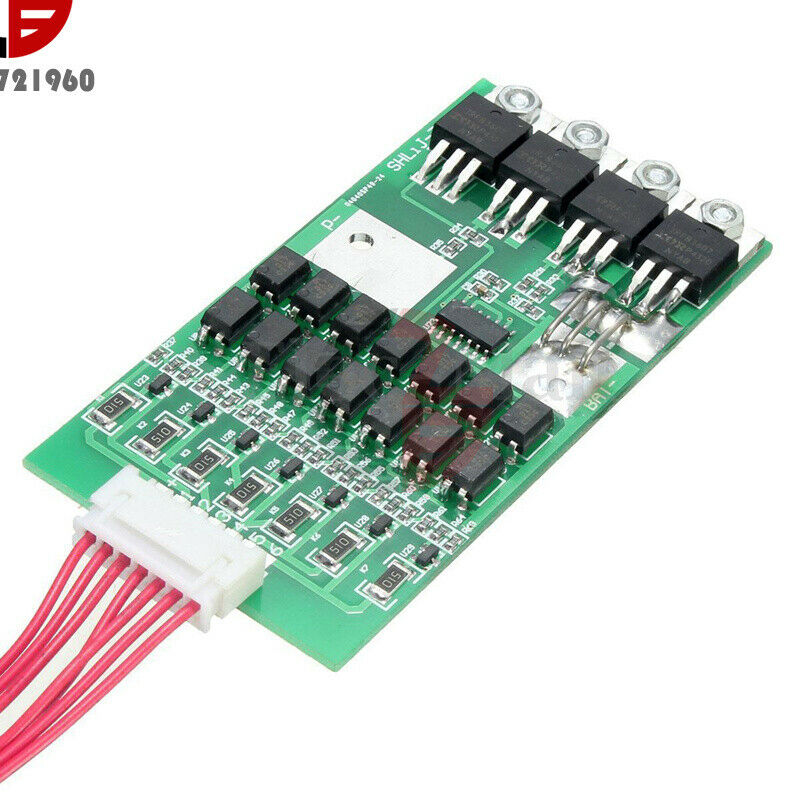 24V 20A 7s Cells 2 Li-ion Lithium 18650 Battery BMS Protection Board w/ Balance