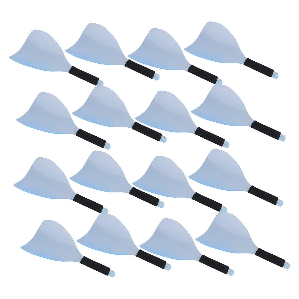 16 Pieces Styling Hairspray Face Masks Salon Cosmetic Protector Shield Blue