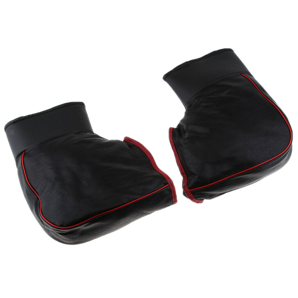 Motorbike Bike Scooter Warm Waterproof Handlebar Over Gloves Hand Muff