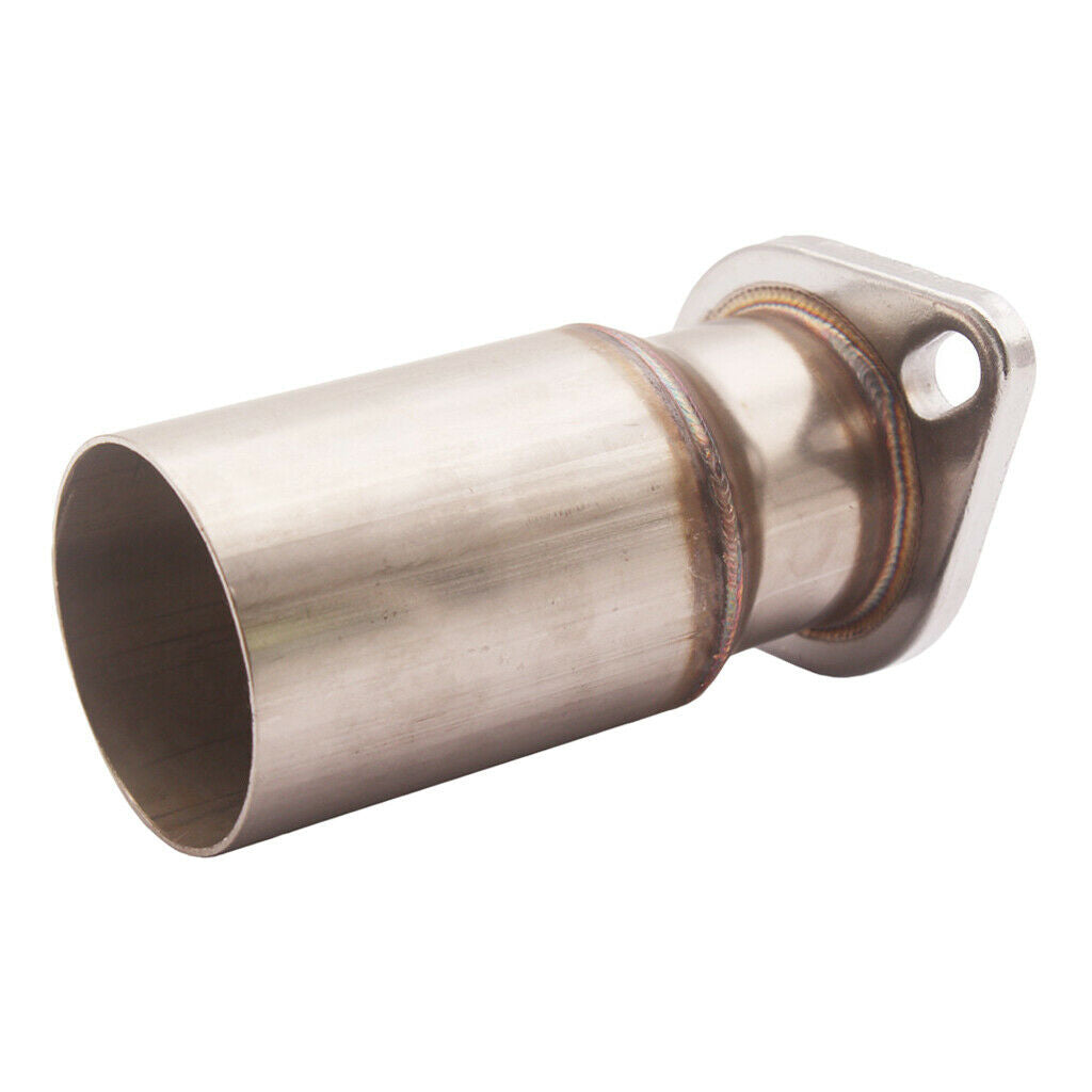 Replacement 3inch Pipe to 2.5inch 2 bolt Flange Reducer w/ o2 bung Downpipe