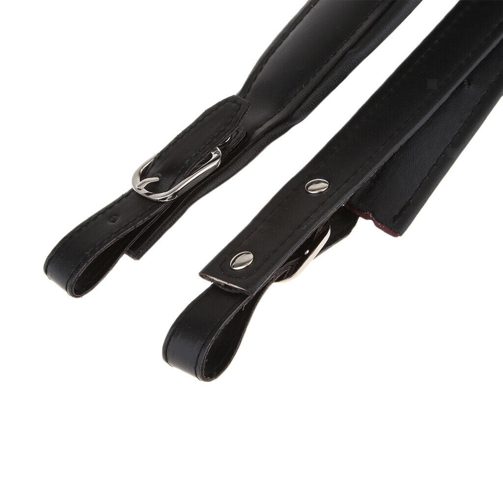 Black Durable Bass Belt Shoulder Strap 80 96 120 Accordion Belt With Buckle