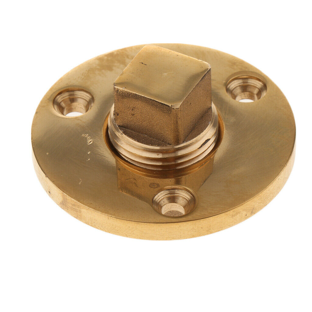 Boat Garboard Drain Plug 1/2''NPT Threads Yacht Hardware Fittings Replacement