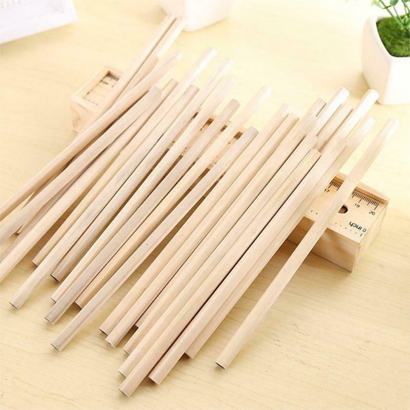 15 Pcs/Set Eco-friendly Natural Wooden HB Pencils Writing Art Pencil Stationery