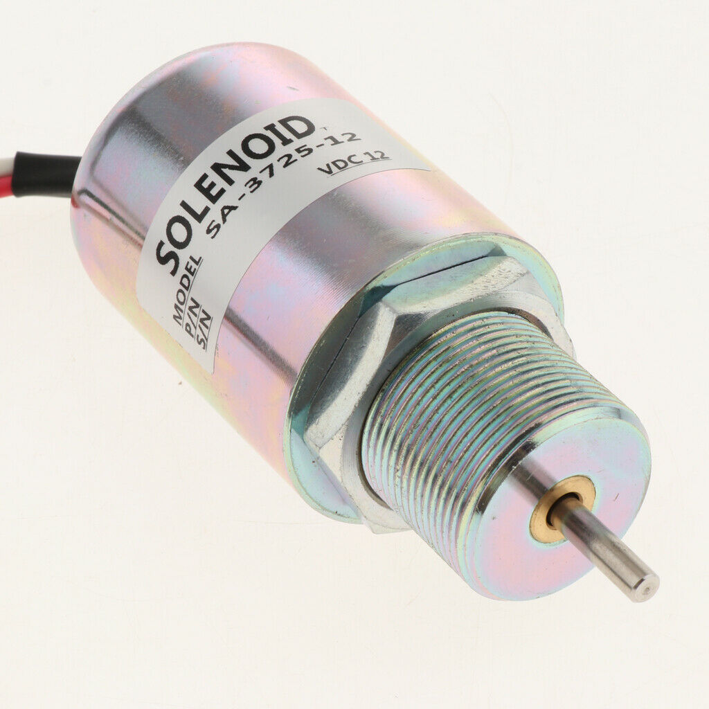 12V Engine Fuel Stop Shut Off Solenoid For   S3L S3L2, SA-3725-12
