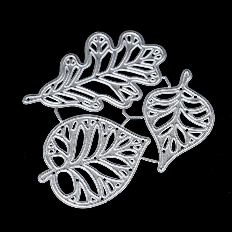 Leaf Decoration Metal Cutting Dies Stencil Scrapbooking Album Embossing Craf Rf