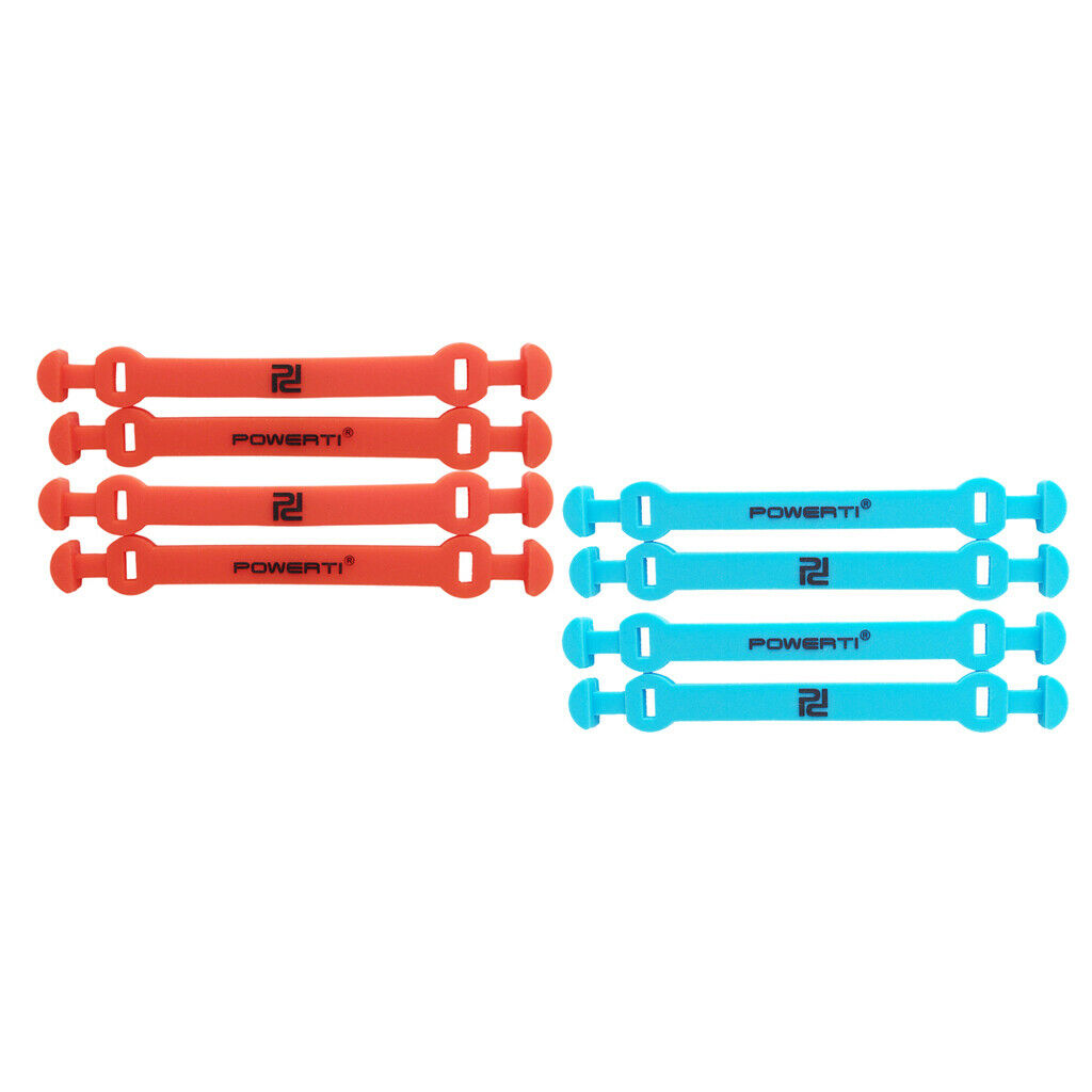 8x Practical Vibration Dampeners Shock Absorbers Easy Installation Red+Blue