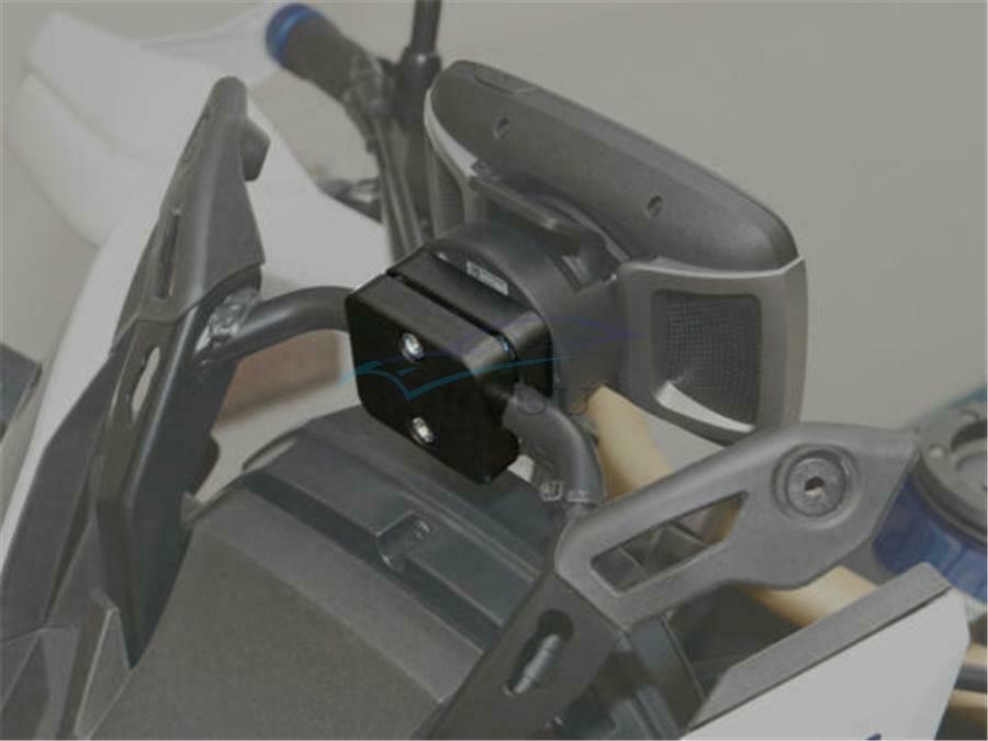 For BMW R1200GS 2012-2017 Rider Phone Navigation Holder Bracket w/Screws Black