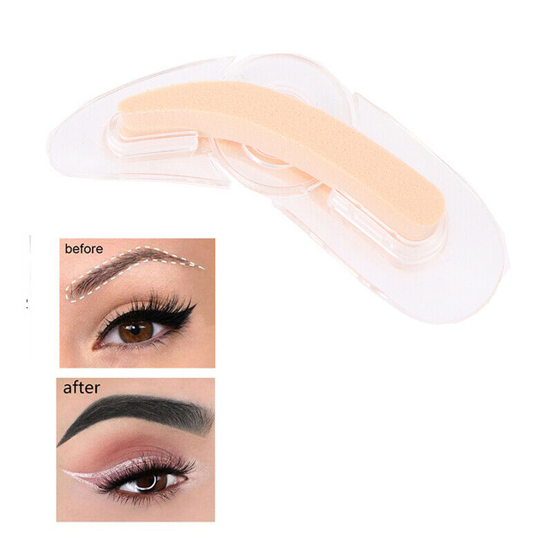 1Pcs Adjustable Eyebrow Template Stamp Eye Makeup Tool Eyebrow Stenc.l8