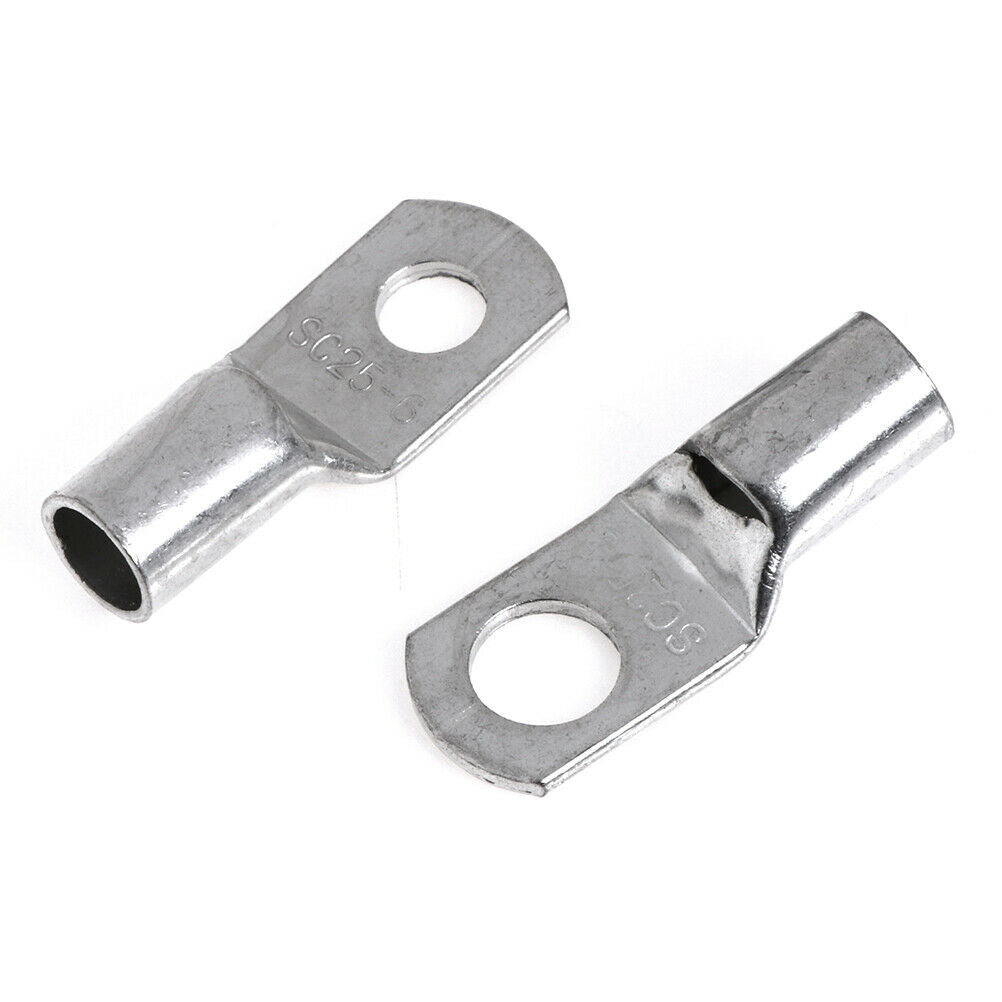 60pcs Electrical Wire Copper Lug Battery Cable Ring Connector Terminal s ^PEX WF