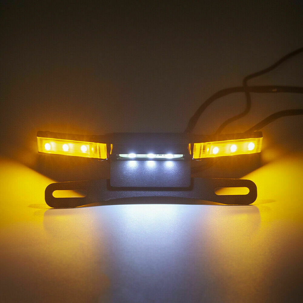 Tail TidyÂ License Plate Holder LED Signal Light For KAWASAKI Z 800 2013-2016