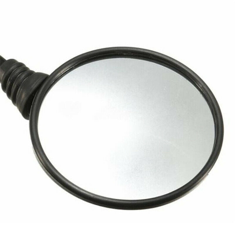 1Pair Universal Folding Motorcycle Side Rearview Mirror 10mm For KawasakiJADD