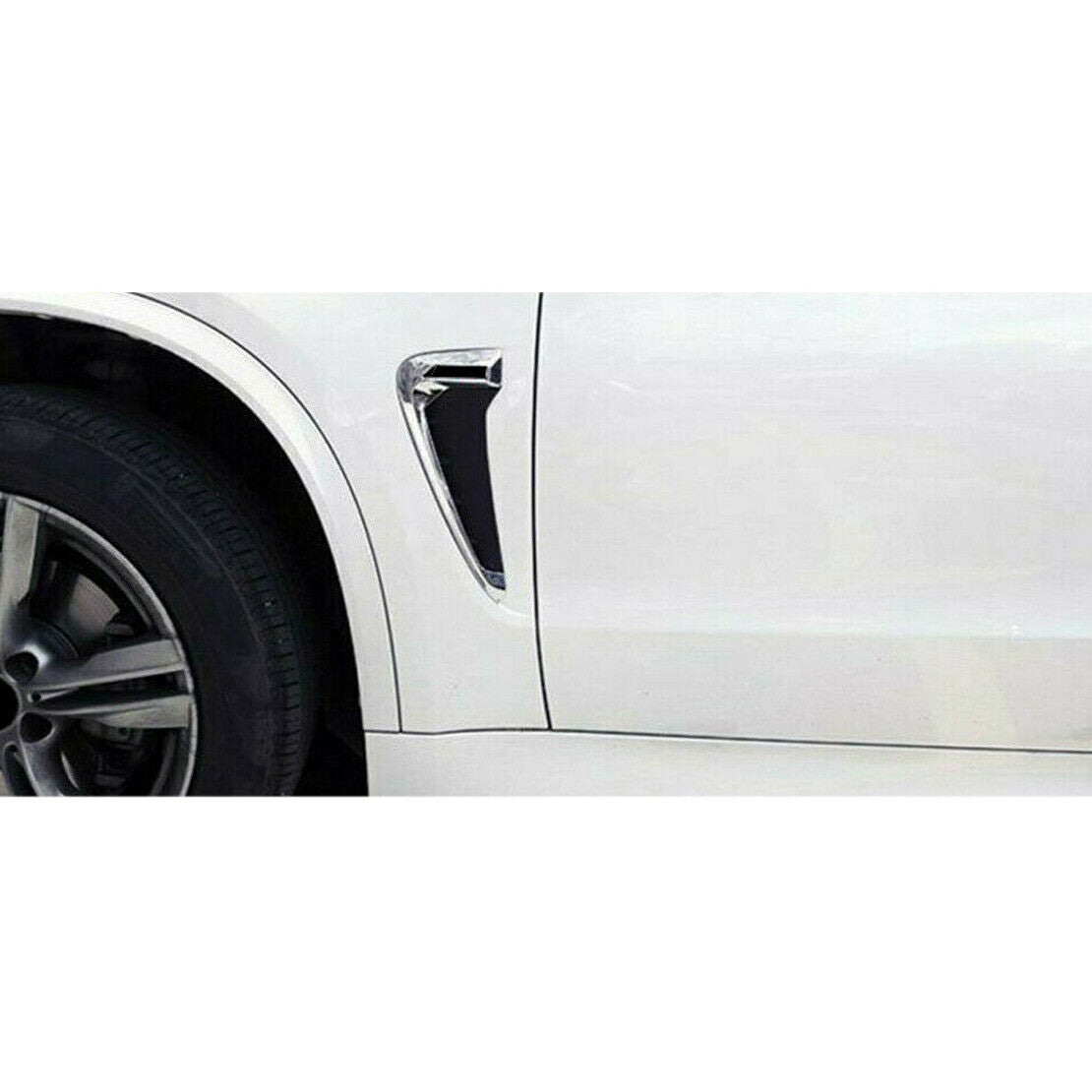 Pair Side Fender Vent Air Intake Wing Cover Trim fit for BMW X5 2014-2021 New