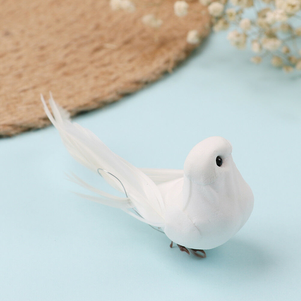 White home decoration diy craft artificial foam birds wedding wreath decorsDEAU