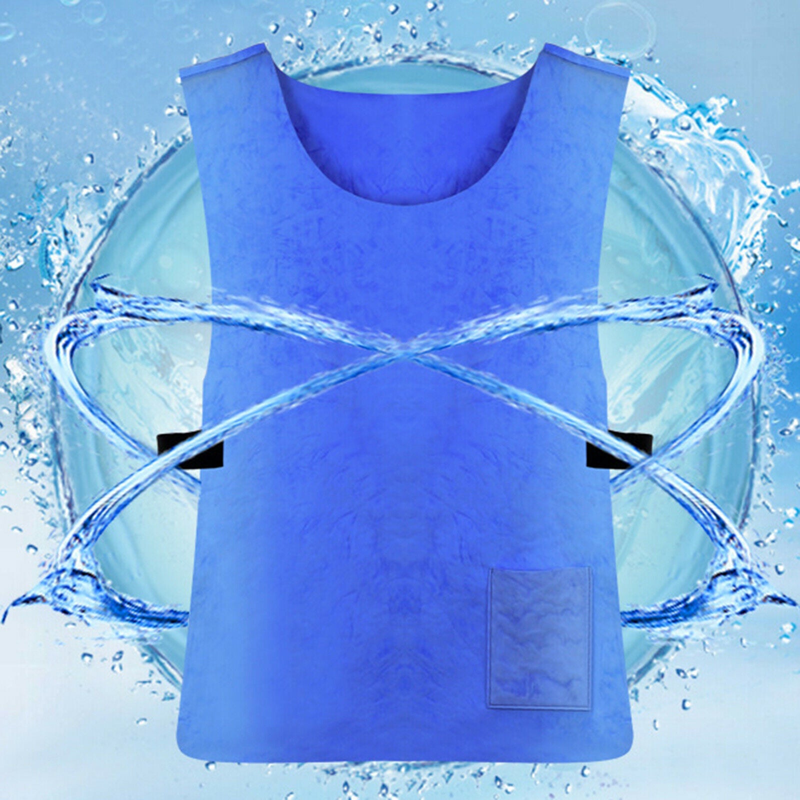 Summer Refrigeration Physical Cooling Clothing Unplugged Unisex Ice Vest