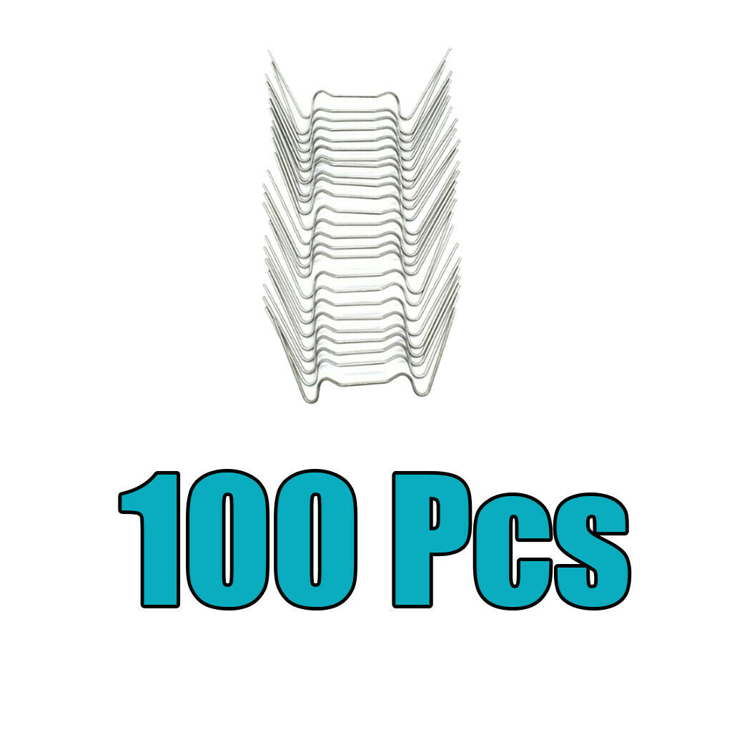 100Pcs W Shape Glazing Clips Stainless Accessories for Aluminium Greenhouse