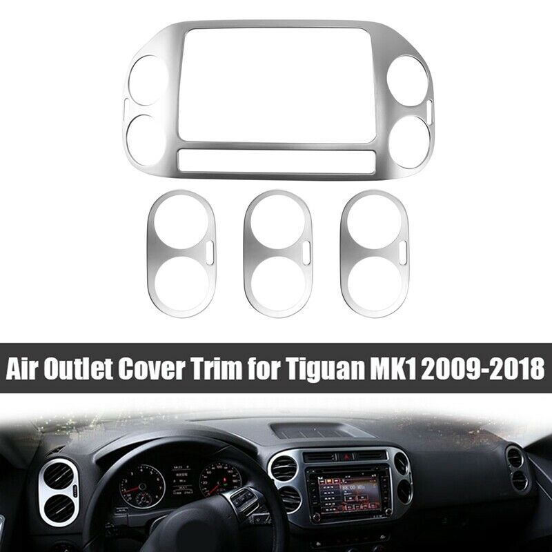 Car ABS Air Conditioning Outlet Cover Trim Stickers for  MK1 2009-2018 Car SK7C8