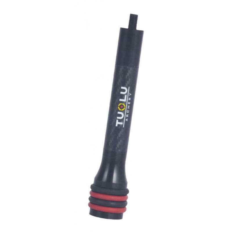 6"/8" Archery Bow Stabilizer Vibration Dampener for Shooting Hunting 6 inch