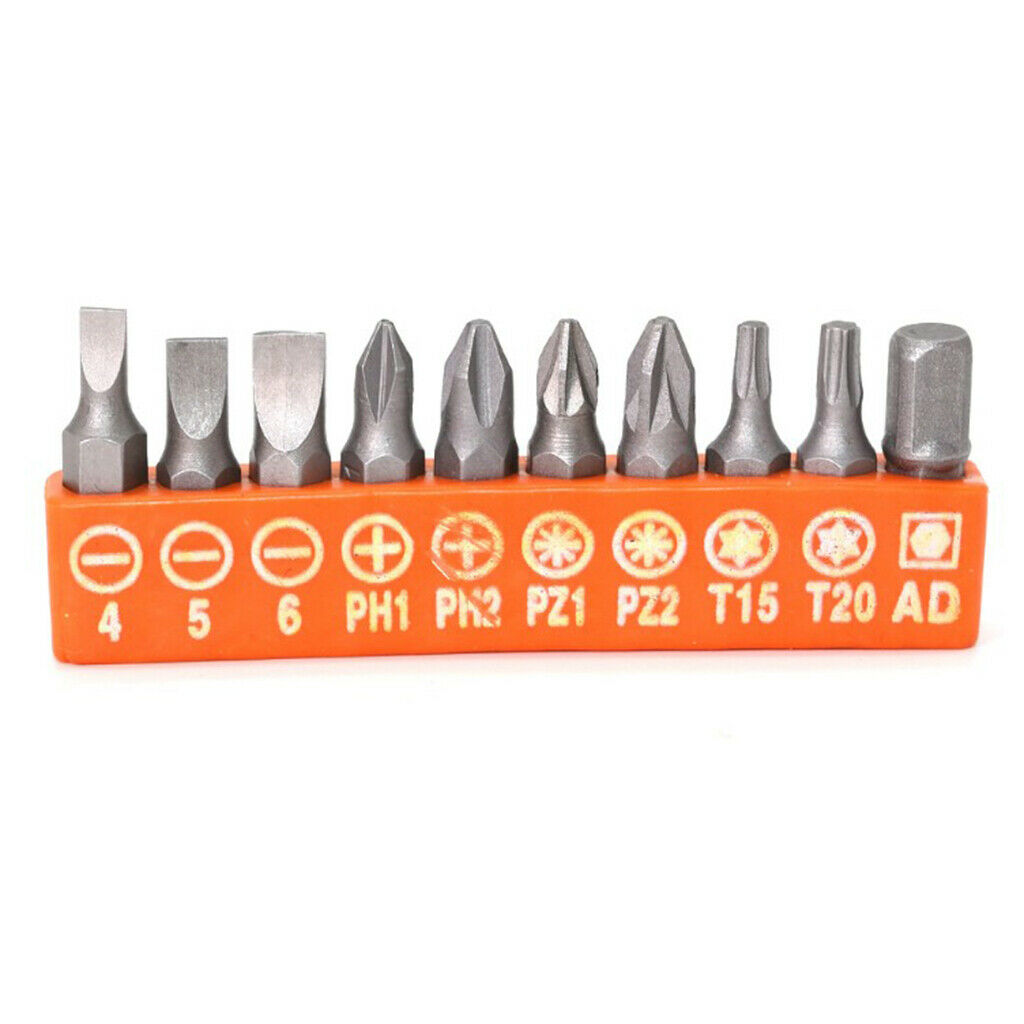 21x Universal Flexible Shaft Electric Screwdriver Head Set Batch 259mm