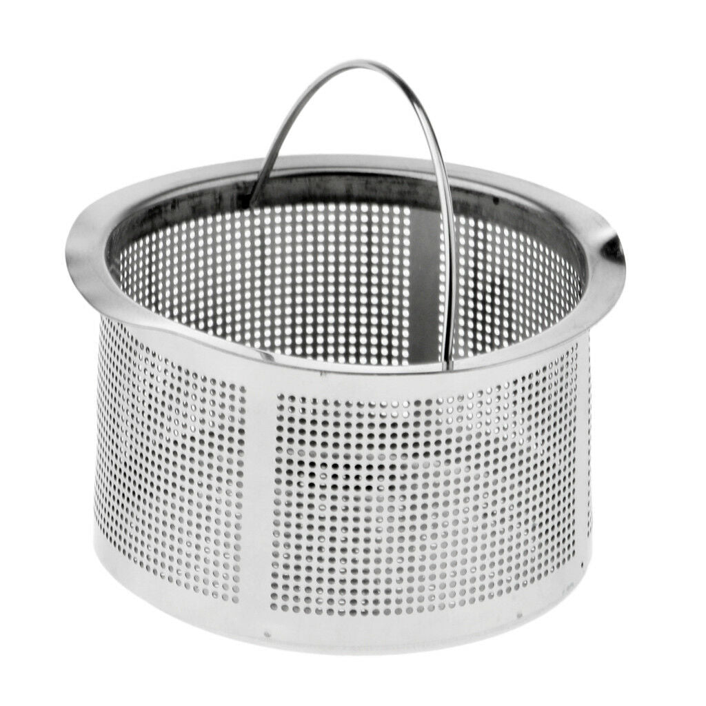 Durable Salon Shampoo Bowl Backwash Sink Hair Strainer Deep Waste Basket 4cm