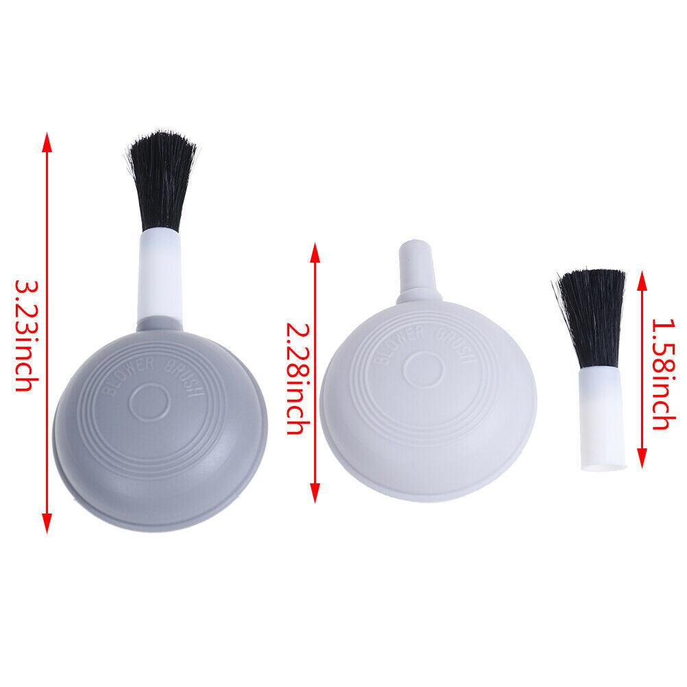 2 Pcs 2 In 1 Air Blower Brush Succulent Cleaning Air Beads Dust Cleane .l8