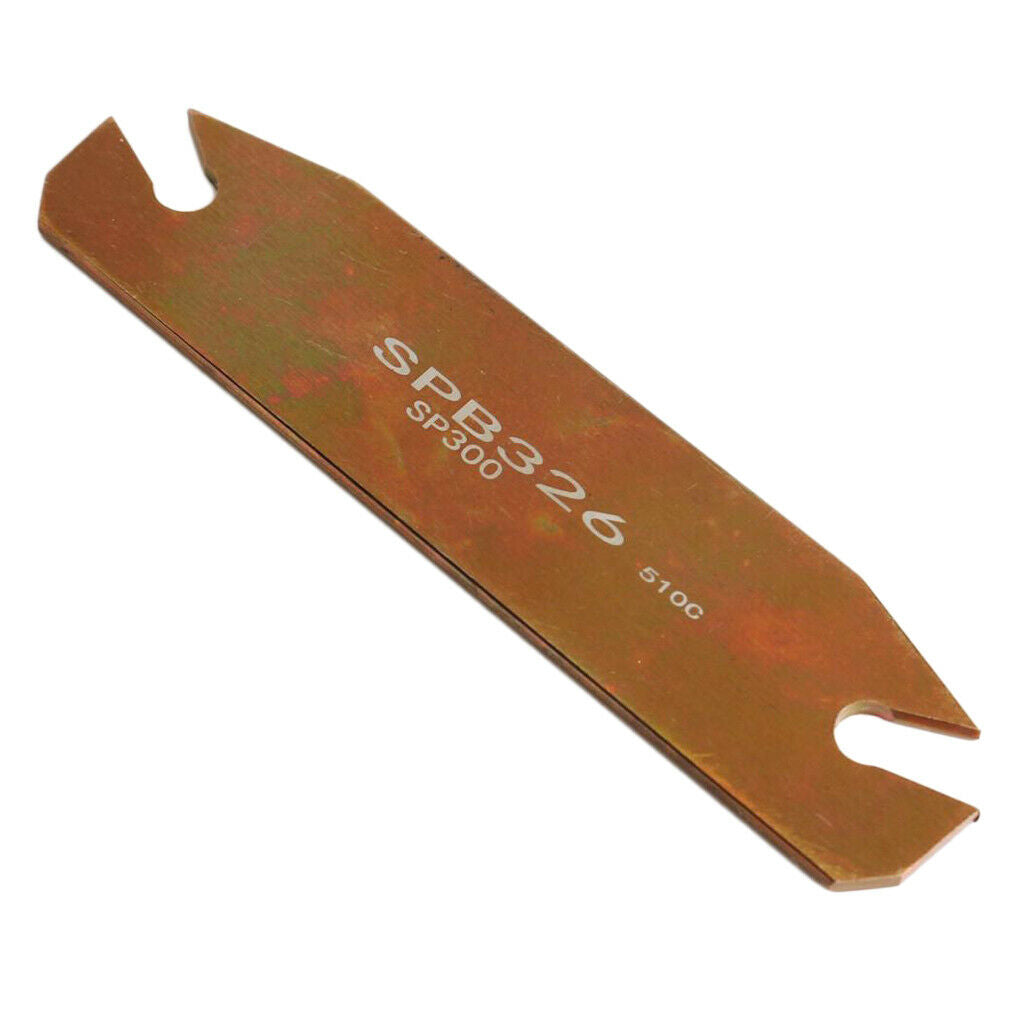 Metal SPB26-3 26mm Part-Off Blade Inserts For SMBB1626 Turning Tools