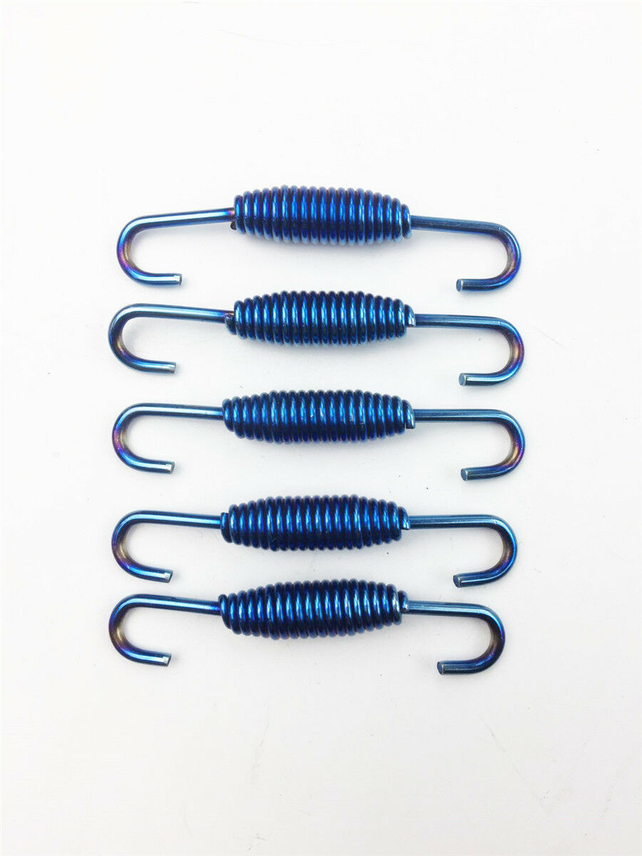 18pcs Durable Stainless Steel Spring Hook for Motorcycle Exhaust Pipe Muffler