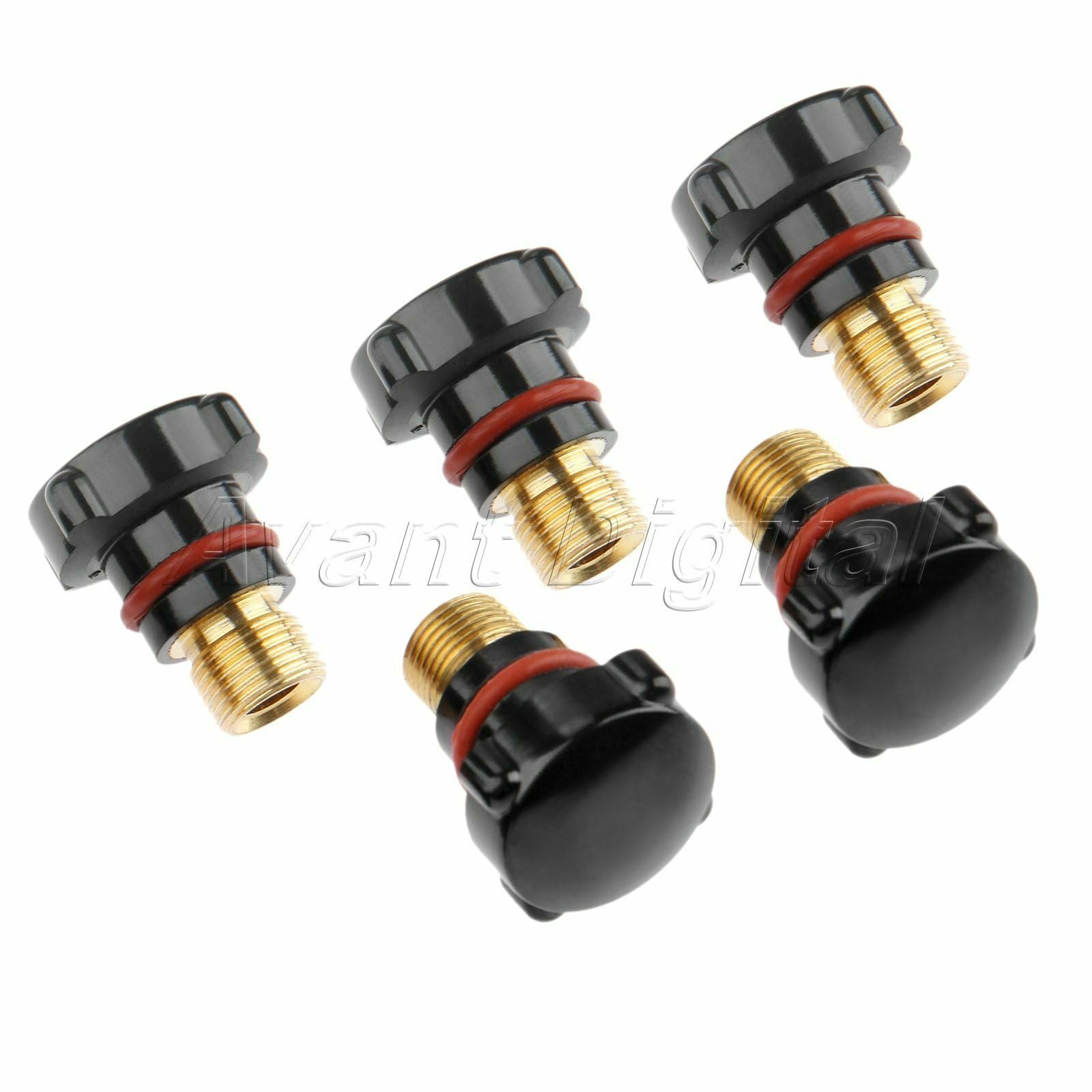 5Pcs Replace Kit 57Y04 TIG back Short Cap for Plasma Torch SR DB PTA WP 17 18 26