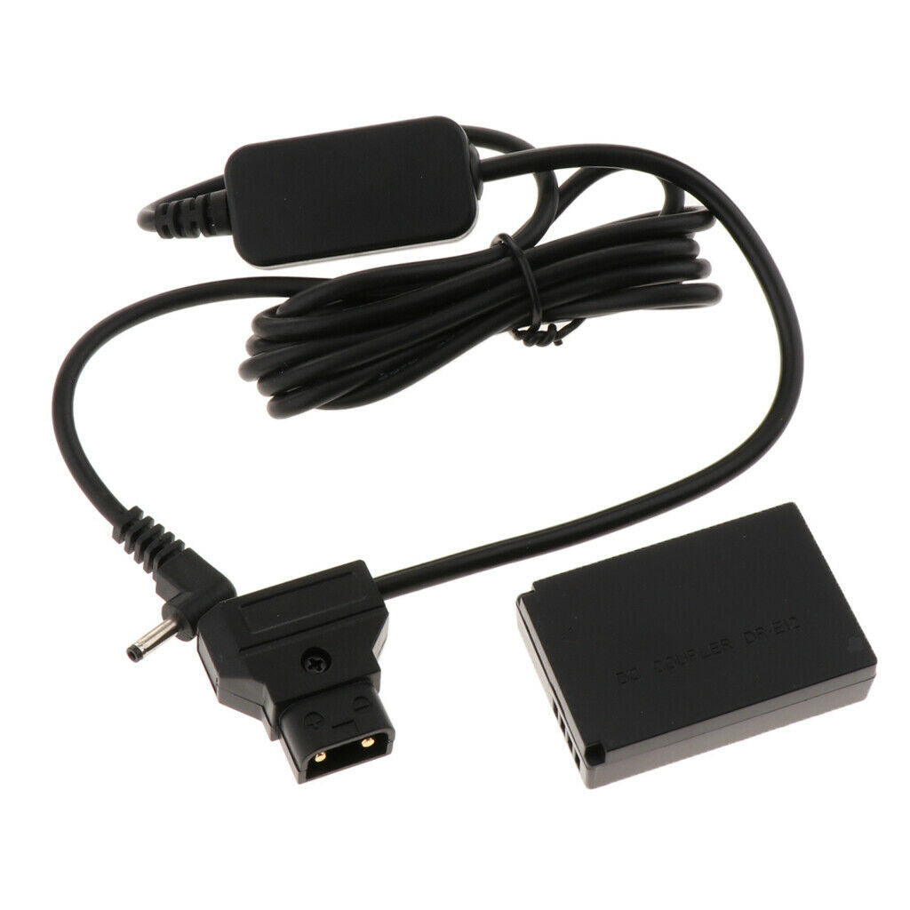 DR-E12 DC Coupler with Cable For Canon EOS M, EOS M2, EOS M10, EOS M50, EOS